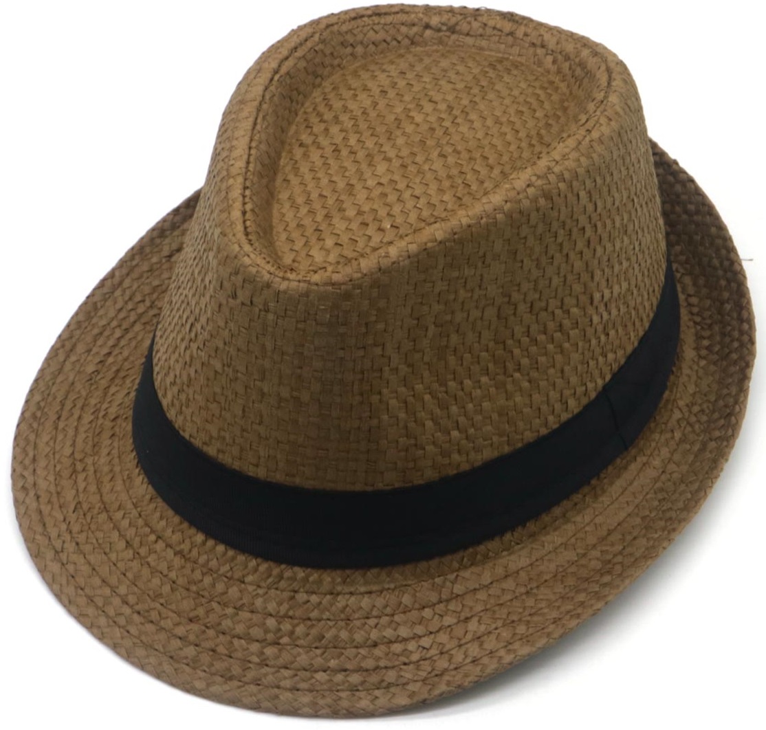 R-D2.2 HAT802-004-2 Summer Hat #60 Brown