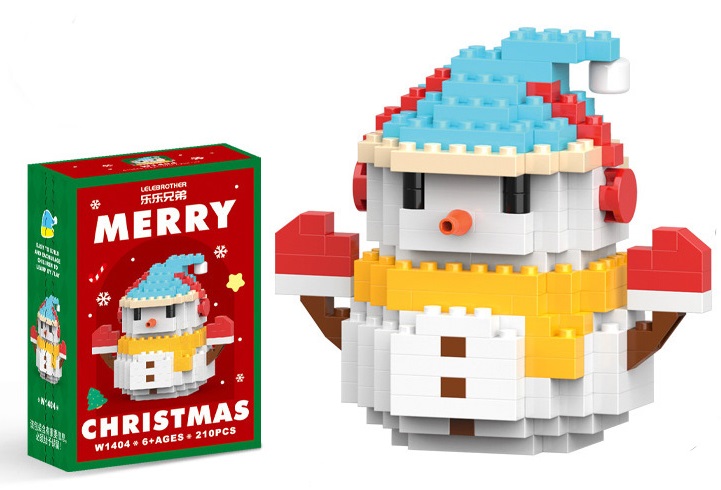 L-C2.1 CG2432-124-4 Mini Building Block Set Christmas