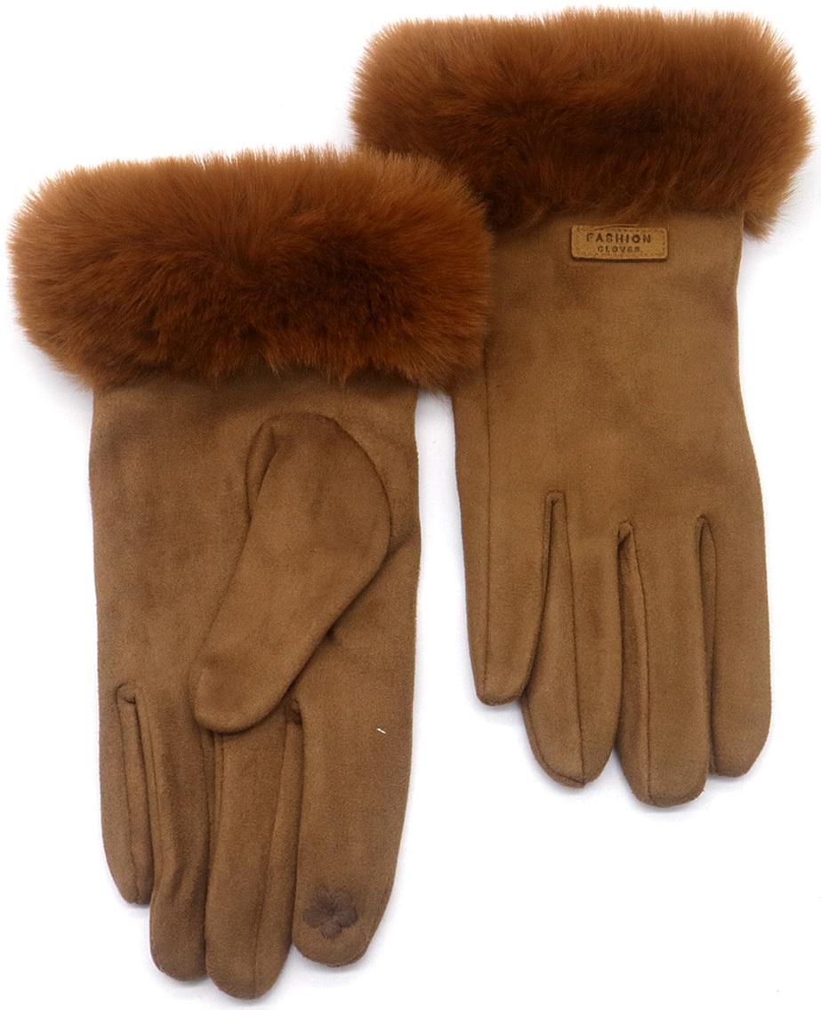 Q-M8.2 GLOVE403-124-4 Gloves Faux Fur