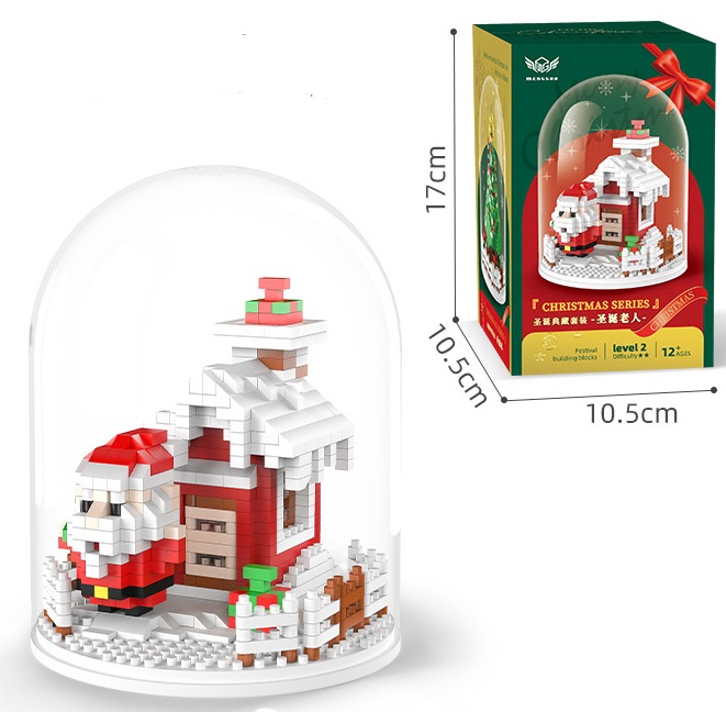 K-F7.1 GC2432-123-3 Building Block Set in Stolp Christmas