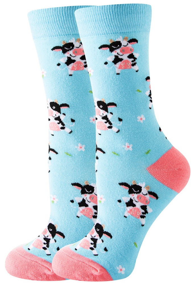 S-E1.1 SOCK2316-071 Pair of Socks Size 38-45 Cows