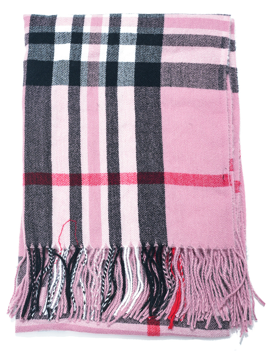 R-C4.1 SCARF705-199-7 Scarf Soft Checkered 180x70cm