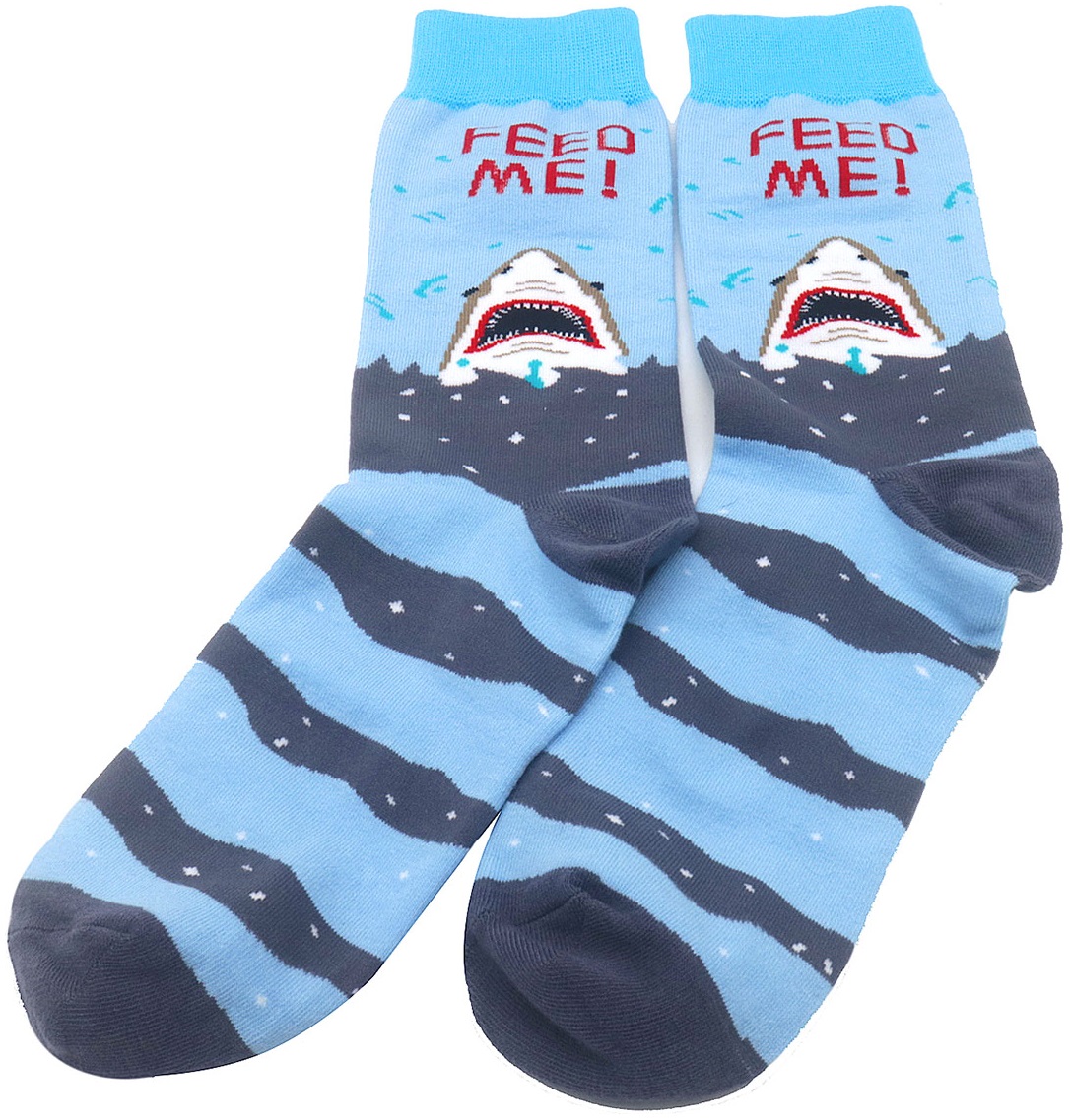 S-G4.4 SOCK2424-012 Pair of Socks Size 38-45 Shark