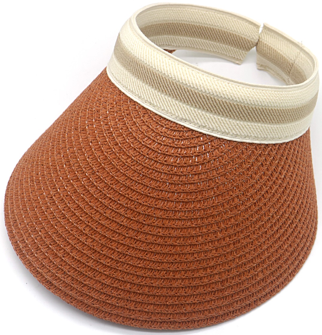 T-M1.1 HAT803-003-5 Sun Visor Brown