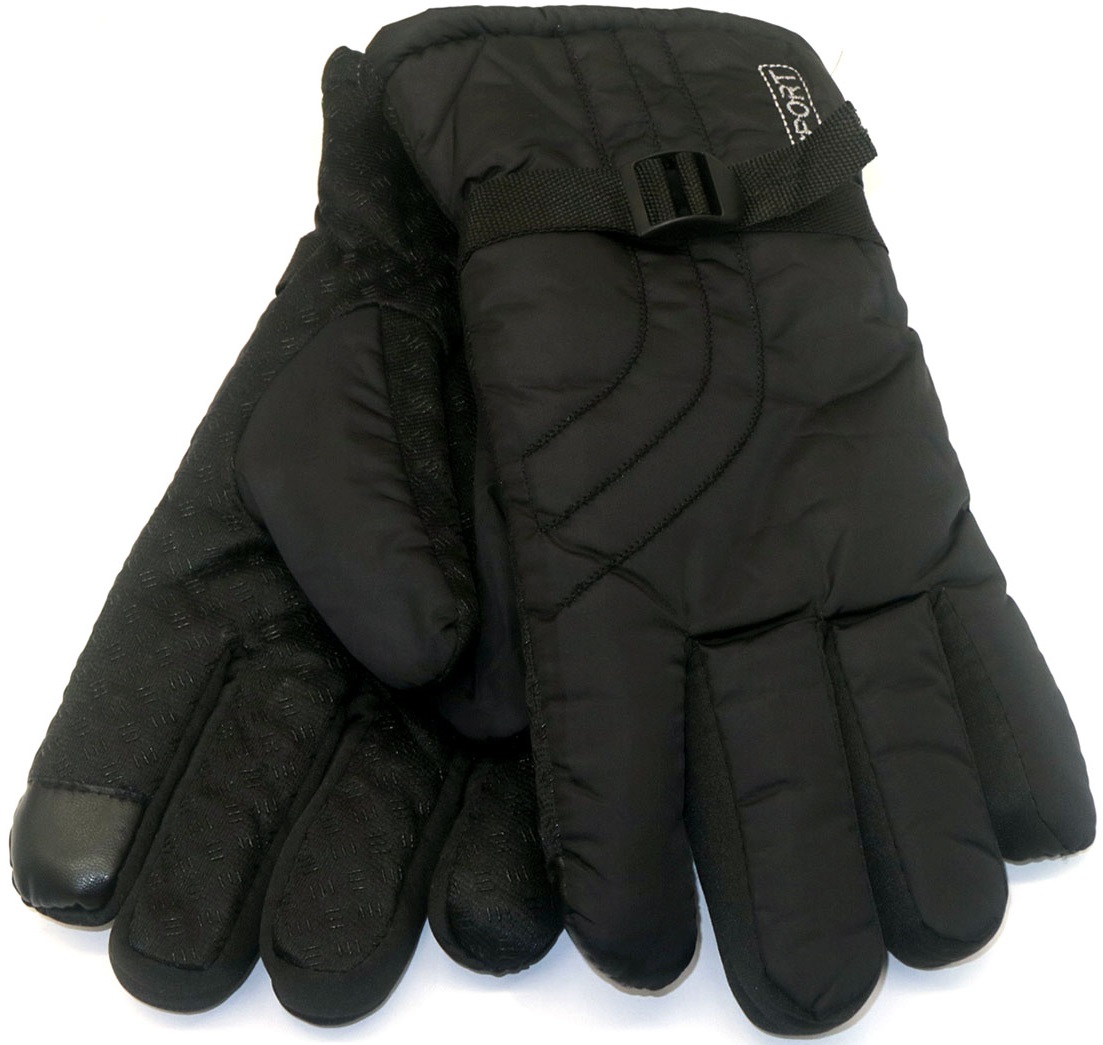 Z-E2.4  GLOVE703-002 No. 1 Thick Gloves Black