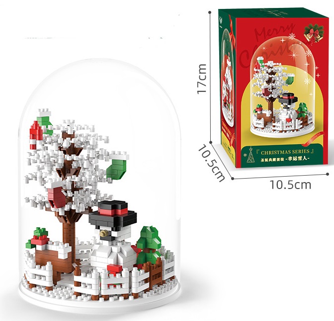 K-F6.1 GC2432-123-2 Building Block Set in Stolp Christmas