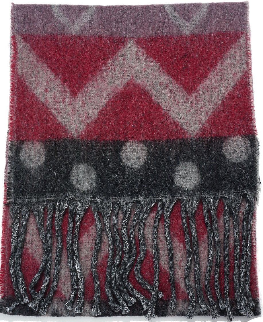 Z-C6.1 SCARF705-177-5 Winter Scarf Aztek 190x40cm