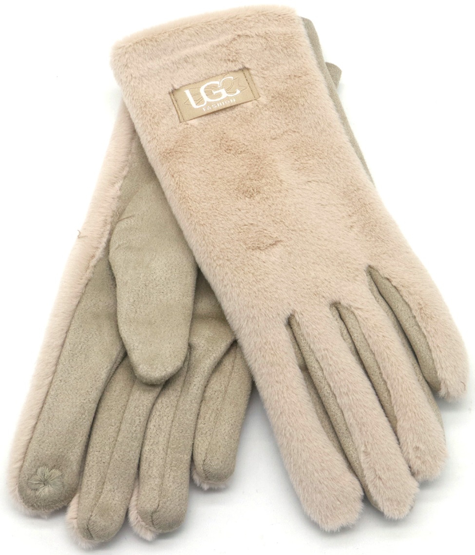 Q-F8.2 GLOVE403-151-3 Fluffy Gloves