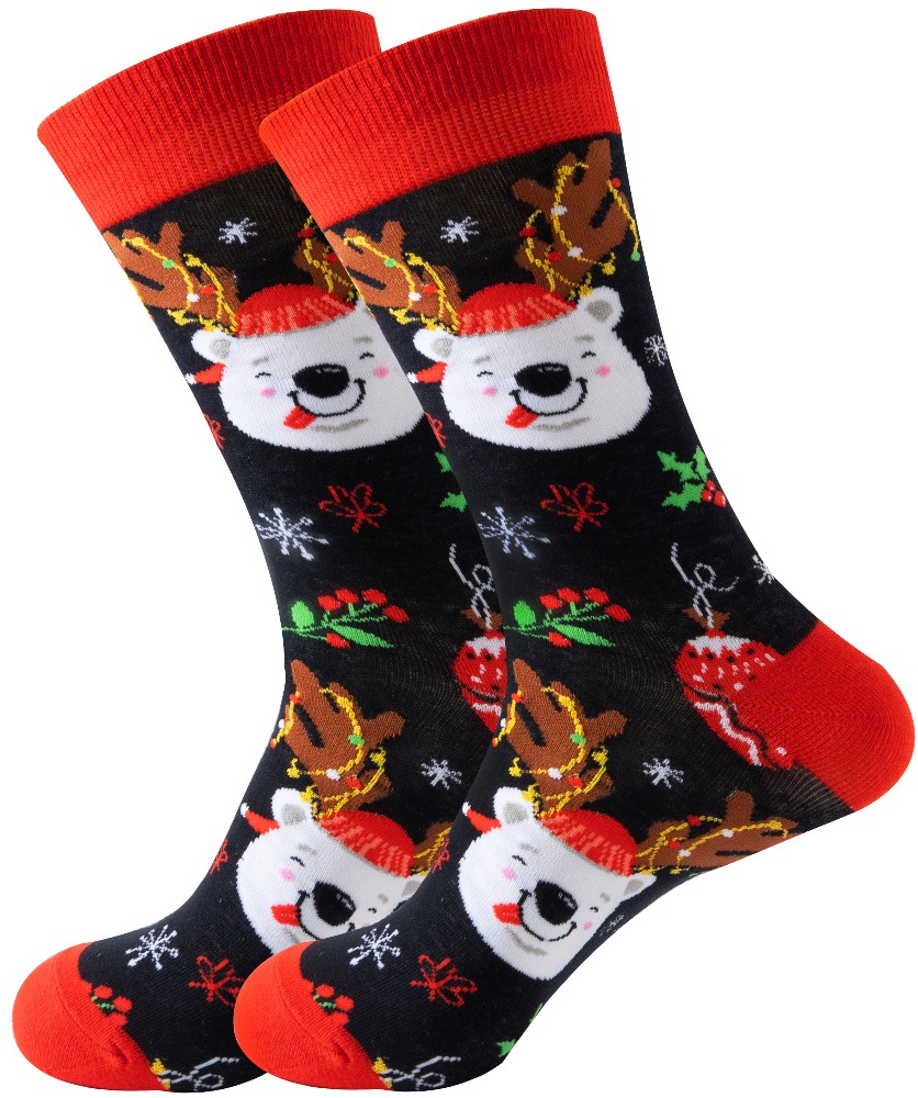 S-A3.2 SOCK2348-095 Pair of Socks Size 38-45 Christmas