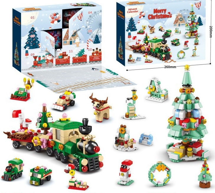 T-P3.2 CG2432-125-4 Building Blocks Christas Advent Calendar