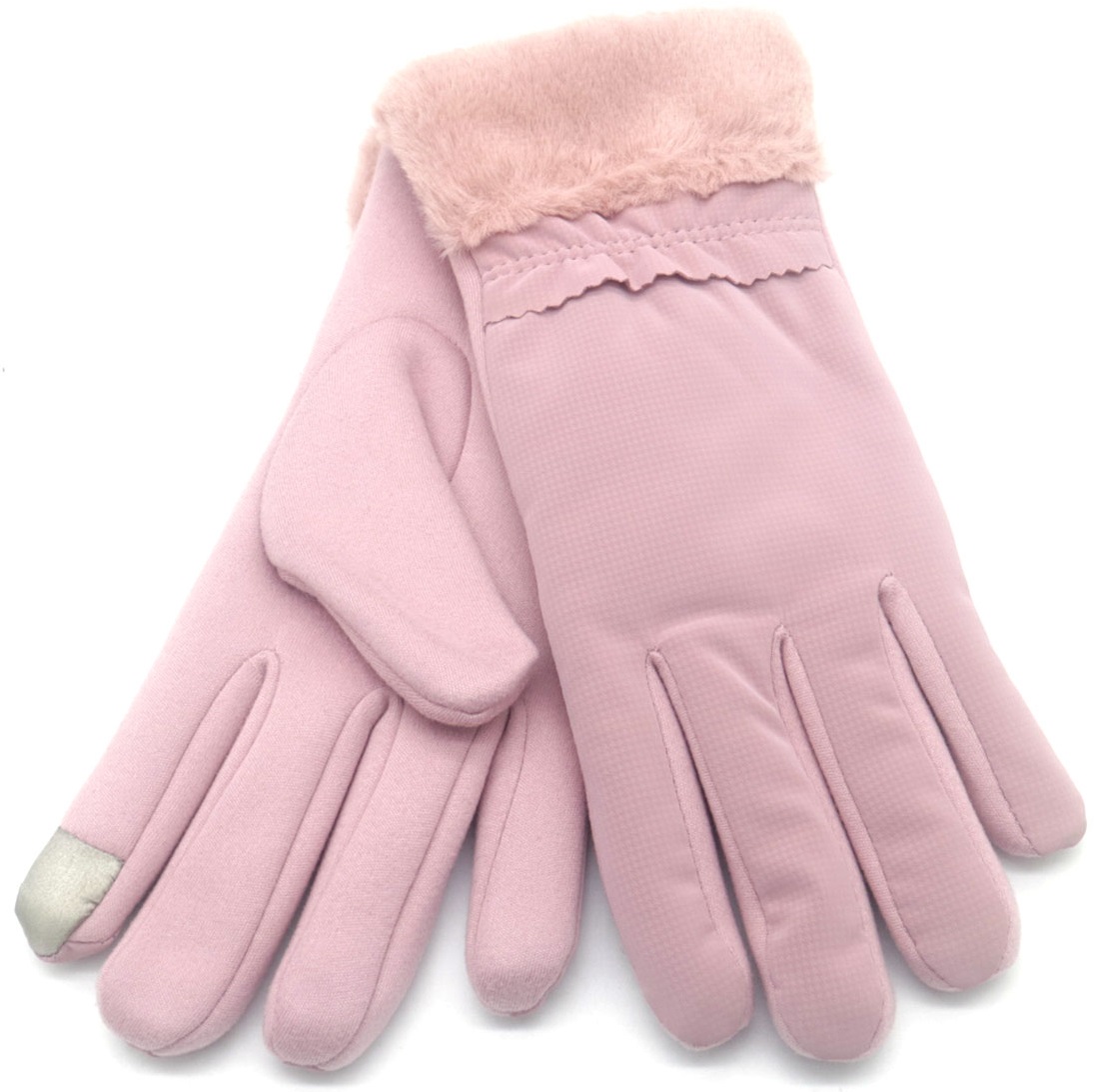 R-I2.1 GLOVE703-031-2 Thick Winter Gloves Pink