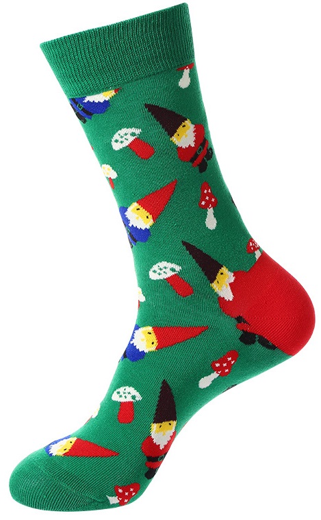 S-K8.1  SOCKS-H28  Pair Of Socks Size 36-43 Gnomes