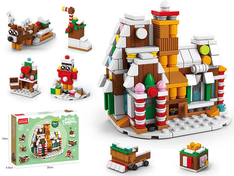 Z-C2.5 CG2432-127-3 Building Block Set Christmas