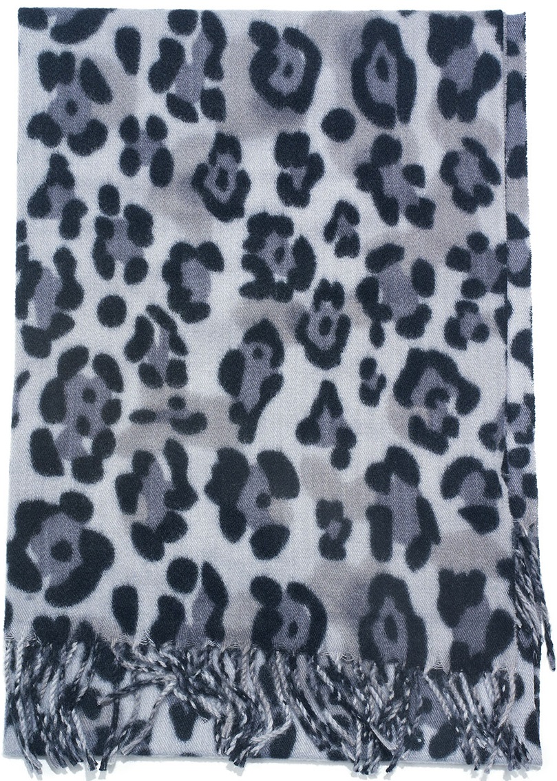 T-G2.2 SCARF405-678-2 Scarf Leopard 180x70cm