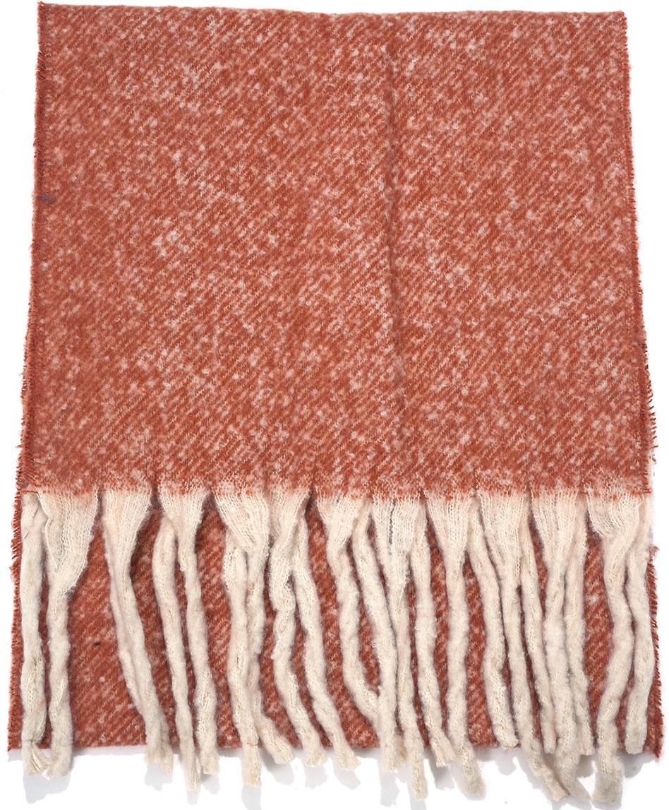 Y-E3.3 SCARF705-123-7 Winter Scarf 190x40cm Brown