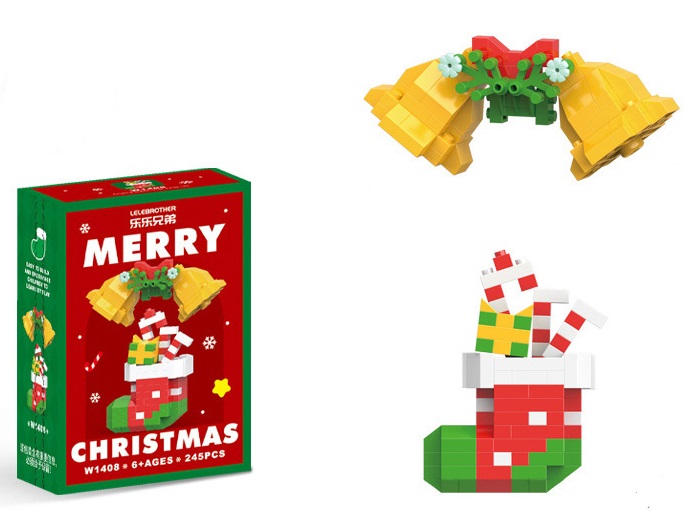 K-D3.1 CG2432-124-8 Mini Building Block Set Christmas