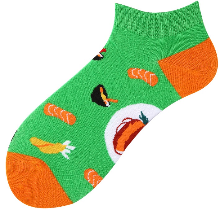 S-I4.4 SOCKS-C172 Pair Of Low Socks Size 36-43 Food