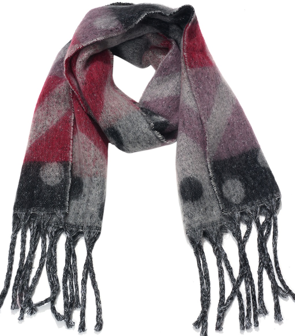 Z-C6.1 SCARF705-177-5 Winter Scarf Aztek 190x40cm