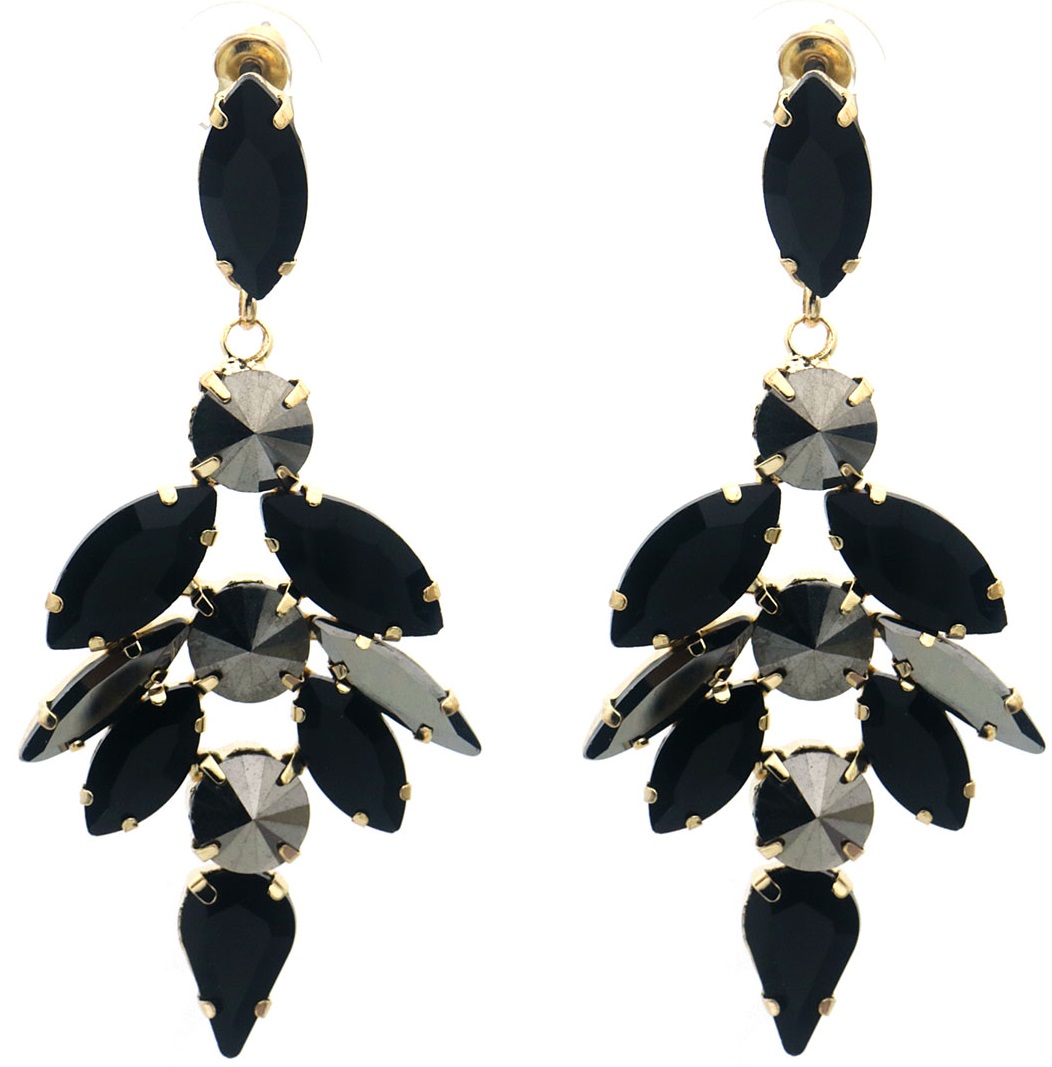 E-A8.2 E2458-117-1 Earrings Statement 6cm