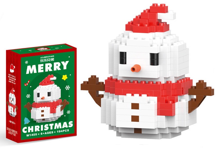 L-A3.2  CG2432-124-5 Mini Building Block Set Christmas