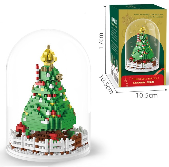 K-A3.2 GC2432-123-1 Building Block Set in Stolp Christmas