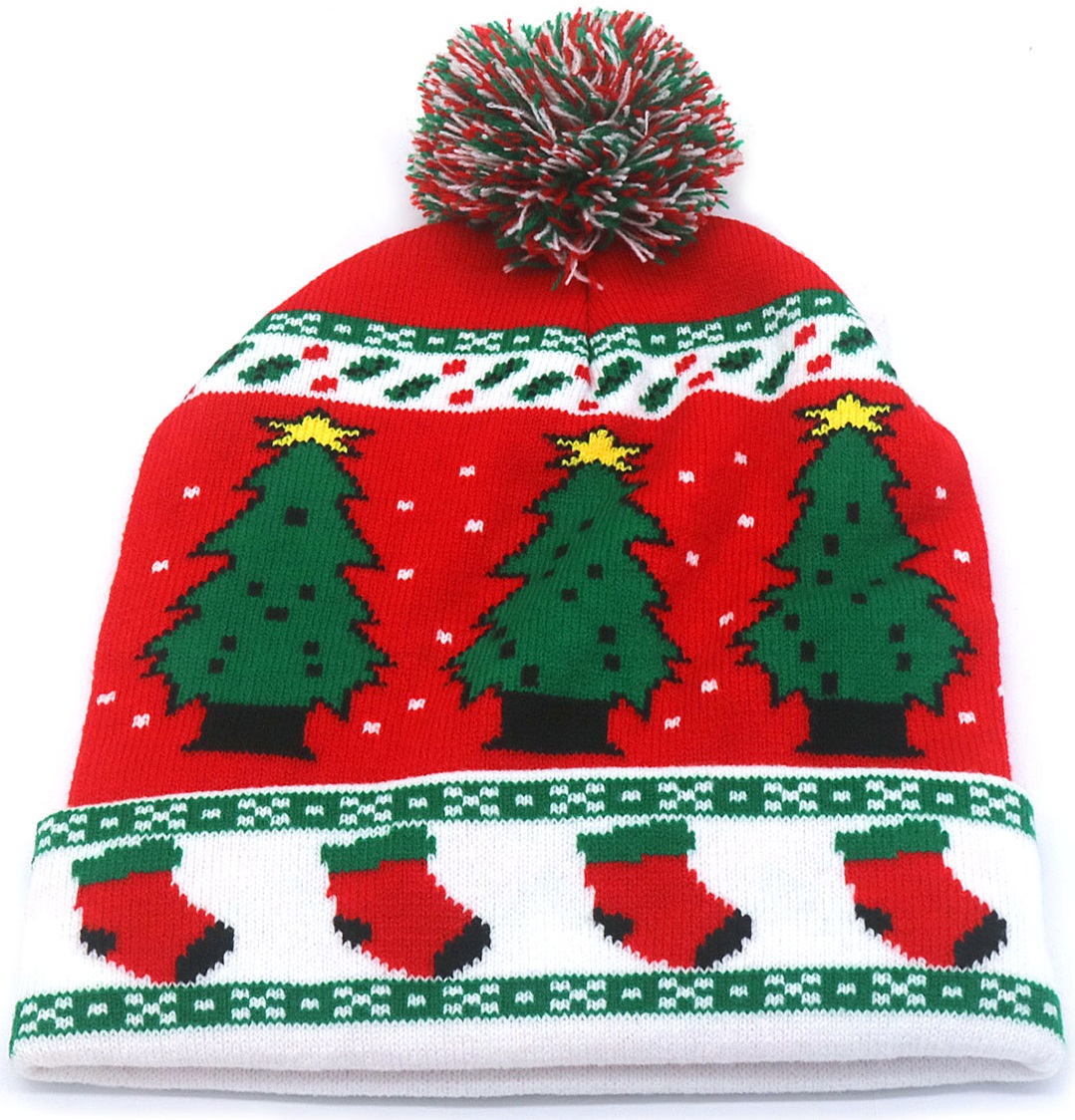 X-D5.1 HAT702-003 No.5 Christmas Beanie