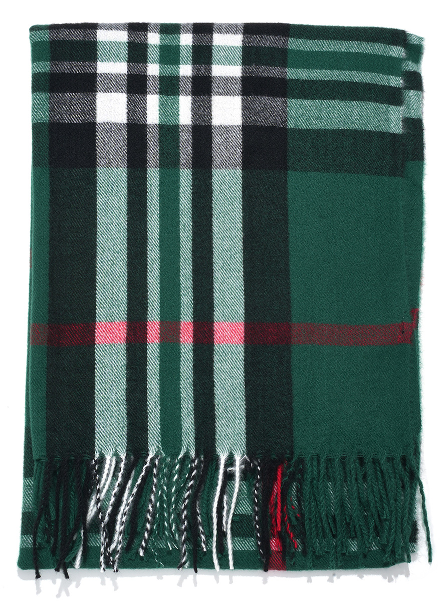 R-O7.2 SCARF705-199-3 Scarf Soft Checkered 180x70cm