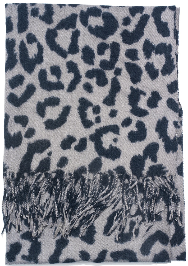 R-I6.2 SCARF405-644-6 Scarf Leopard 180x70cm