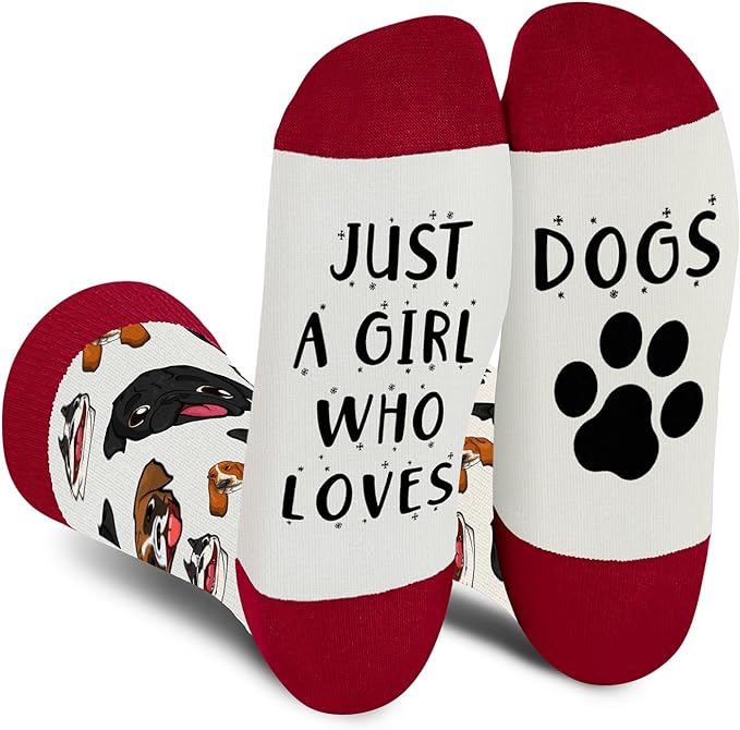 S-I8.3 SOCK2424-023 Pair of Socks Size 38-45 Dogs