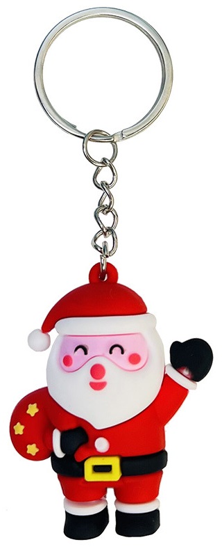 E-A21.3  KY044-008-2 Keychain Christmas 5cm