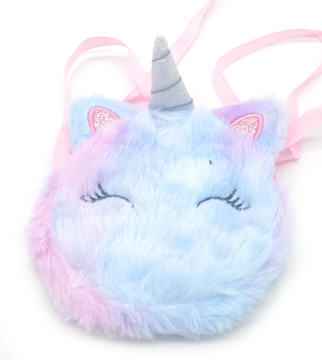 J-C1.1 WA2403-005-4 Plush Bag Unicorn 12cm