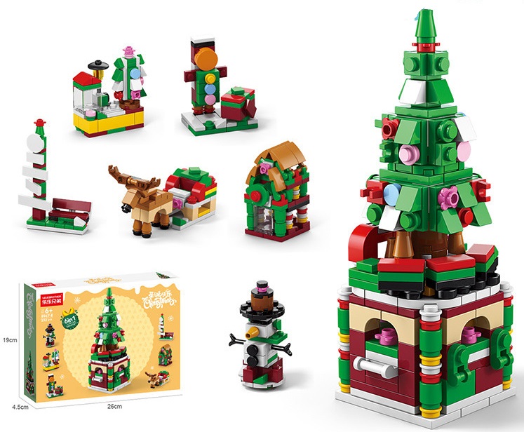 Y-E3.2 CG2432-127-8 Building Block Set Christmas